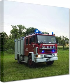 Vászonkép 20x20 Tűzoltóautó