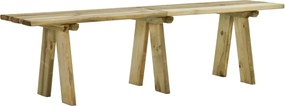 vidaXL impregnált tömör fenyőfa kerti pad 160 cm