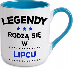 Fehér Bögre Kék A Legendák Júliusban Születnek Ajándék Fiúnak