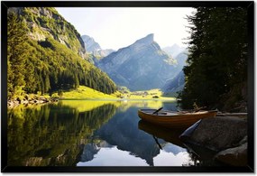 Poszterek keretben 60x40 Hegyi tó