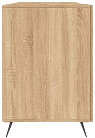 vidaXL sonoma tölgy színű szerelt fa íróasztal 140 x 50 x 75 cm