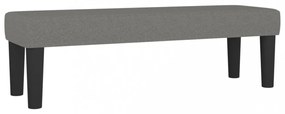 sötétszürke szövet pad 100 x 30 x 30 cm