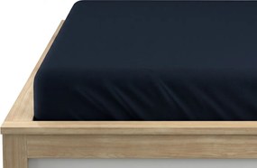 Jersey lepedő tengerészkék 180 x 200 cm