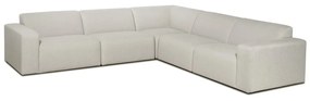 Bézs-krémszínű sarokkanapé (variálható) Roxy – Scandic