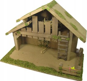 Betlehem állvány 49x23x35cm, 12,0cm magas figurákhoz