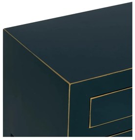 Kék konzolasztal 26x85 cm Diana – Ixia