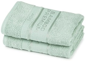 4Home Bamboo Premium törölköző, menta, 30 x 50 cm, 2 db-os szett