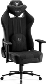 Diablo X-Player 2.0 szövet gamer szék Nagy méret: fekete