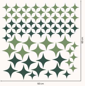 PIPPER. Textil falmatrica "Csillagok" Szín: Szürke