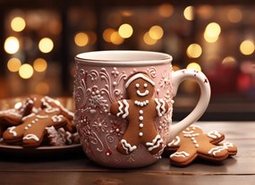 Poszter 55x40cm Otthoni tűz melege