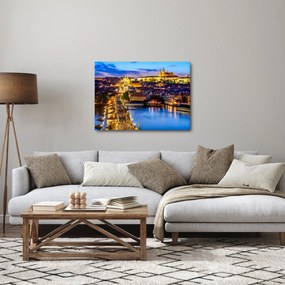 Kép - Károly-híd, Prága, Cseh Köztársaság (70x50 cm)