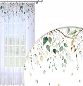 Függöny Kész 140x230 Fátyol Festett Béka Mintás 154