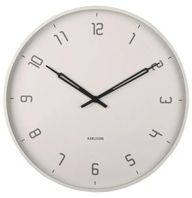 Karlsson 5950WG design falióra 40 cm, szürke