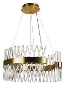 LED állítható fényerejű csillár kábellel LED/130W/230V 3000-6500K arany + DO