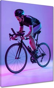 Vászonkép 50x70 Kollázs Kerékpározás