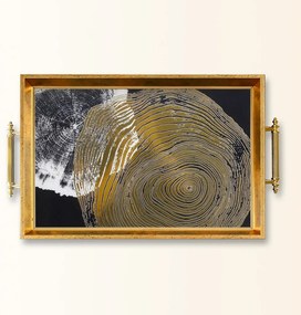 Üveg tálca, 38×24 cm – TPEA9767