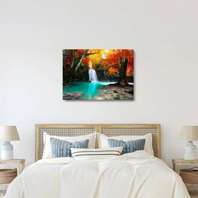 Kép - Smaragd lagúna (70x50 cm)