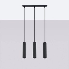 Fekete függőlámpa Gleam – Sollux