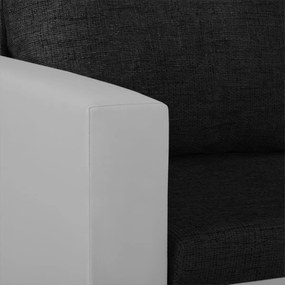 LEO Háromszemélyes kinyitható kanapé Barna/bronz