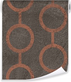 Tapéta Beton Geometrikus Hálószoba Flizelin Fal Tapéta