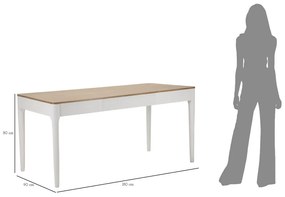 Étkező asztal matera 180x90x80cm