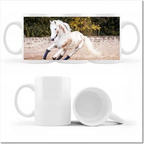 Nyomott mintás bögre Ló Lovak Lovaglás