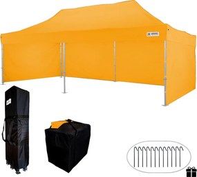 Esküvői sátor 4x8m - Narancssárga