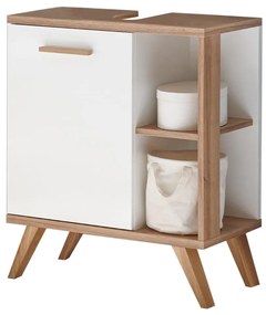 Fehér szekrény mosdókagyló nélkül 60x65 cm Set 923 - Pelipal