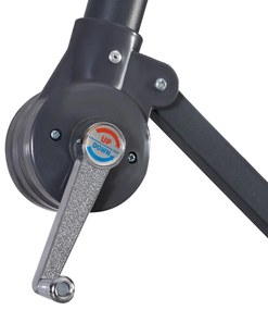 Függő napernyő 2,7 m, zöld