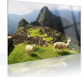 Üveg kép - Machu Picchu (70x50 cm)