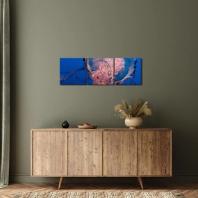 Medúza képe (órával) (90x30 cm)
