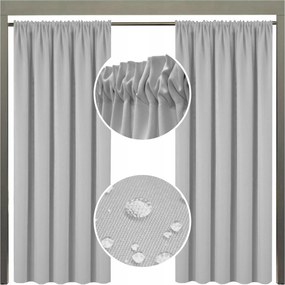 Vízálló kerti függöny 155x240 szalagos zuhanyfüggöny alagút