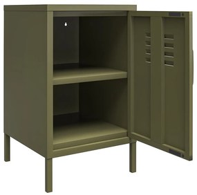 Khaki fém éjjeliszekrény Bradford – Støraa