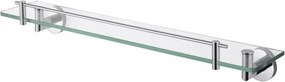 Üvegpolc tükör alá 60 króm átlátszó Stella Classic