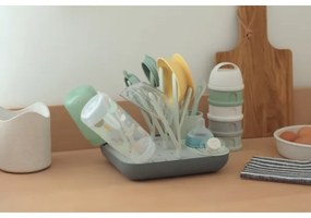 Beaba - Cumisüveg szárítóállvány zöld/szürke