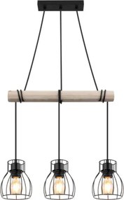 GLOBO 15326-3H MINA Vintage Függesztett Lámpa IP20