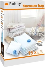 Vákuumzsák készlet - Ruhhy - 15 db