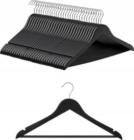 Akasztók Fekete Lógó Fa Songmics