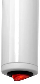 Elektromos törölközőszárító SILOUETTE 187W/230V 101,1 cm IP44 fehér jobb kerek