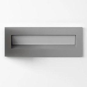 RENDL TESS RC süllyesztett lámpa ezüstszürke 230V LED 3W 3000K