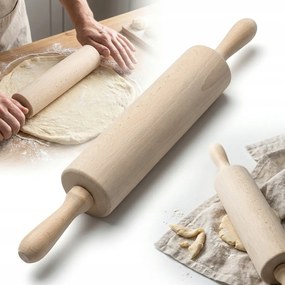 Fa Henger BĂŒkk Konyhai ForgathatĂł 43x6cm Pizza GombĂłc TĂ©sztĂĄhoz