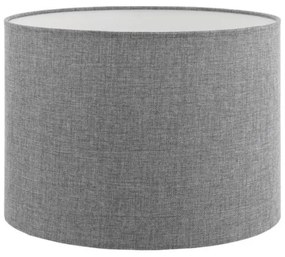 LED állólámpa TUNJA 1xE27/20W/230V Ø 30 cm matt króm/szürke