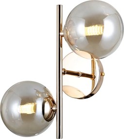 Italux modern fali lámpa erimida borostyán arany itxwl-2244-2-gd
