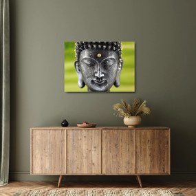 Üveg kép - Buddha szobor II. (70x50 cm)
