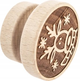 Fa Keksz Bélyegző Keksz Lyukasztó Mintás 5,5CM