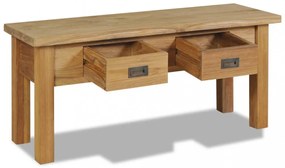 tömör tíkfa szék előszoba pad 90 x 30 x 40 cm