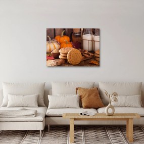 Kép - Őszi kekszek (70x50 cm)