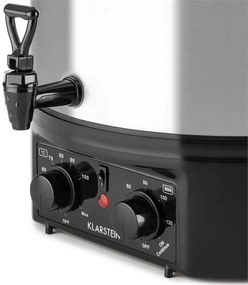 Klarstein Biggie Small, befőzőautomata, 16 l, 2000 W, rozsdamentes acél