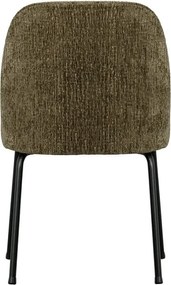 Khaki bársony étkezőszék szett 2 db-os Vogue – WOOOD