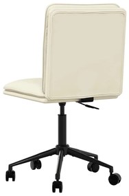 2 db krémszínű műbőr étkezőszék